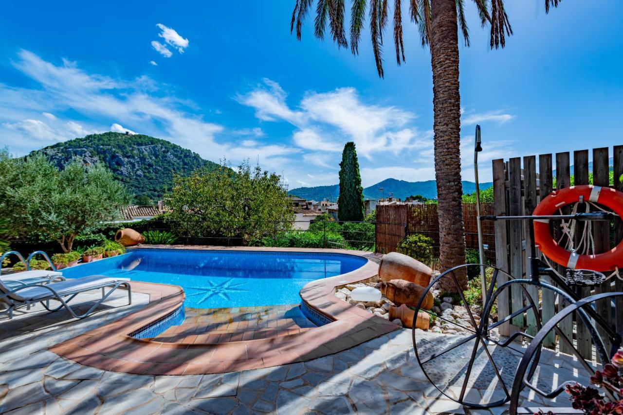 Villa In Center Of Pollensa With Pool And Jacuzzi ภายนอก รูปภาพ