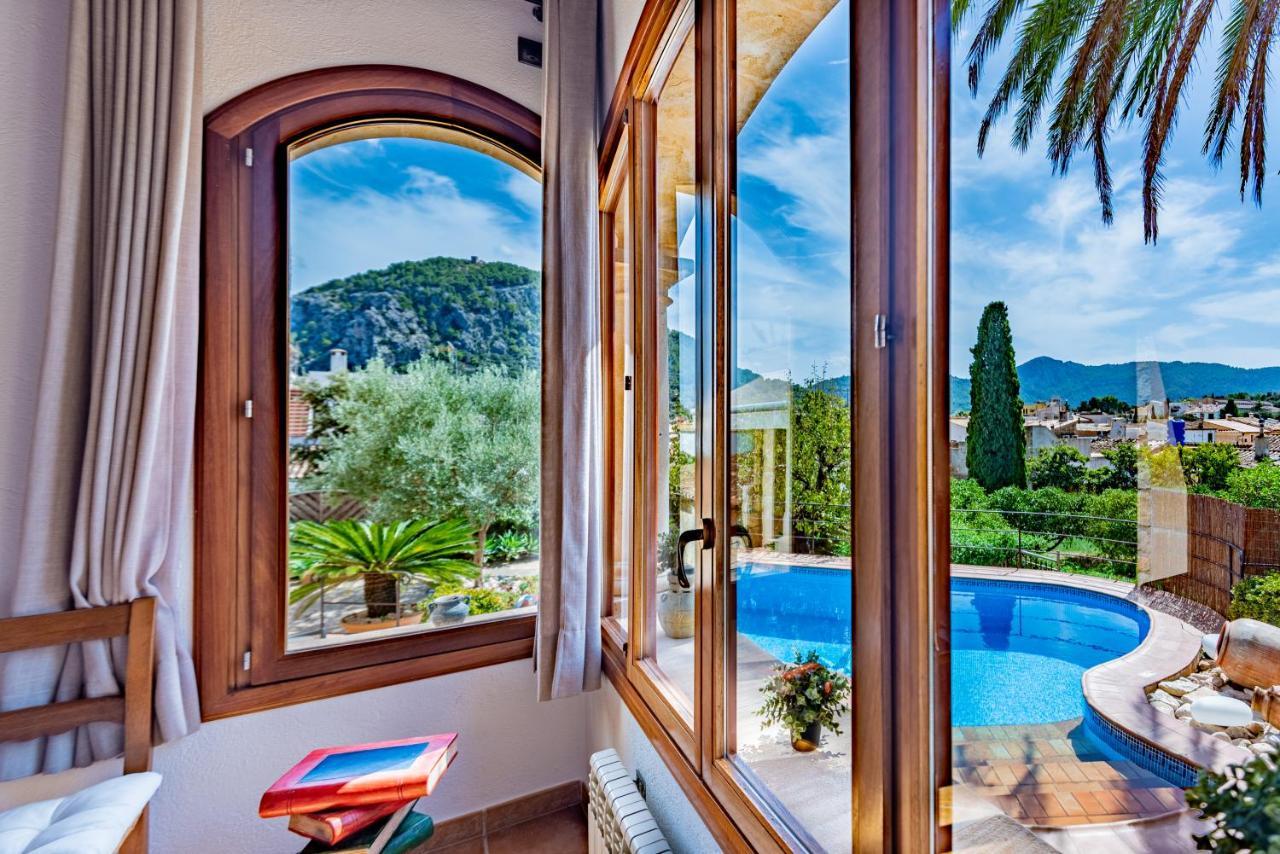 Villa In Center Of Pollensa With Pool And Jacuzzi ภายนอก รูปภาพ